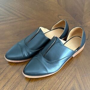 Nisolo Black Leather Loafers